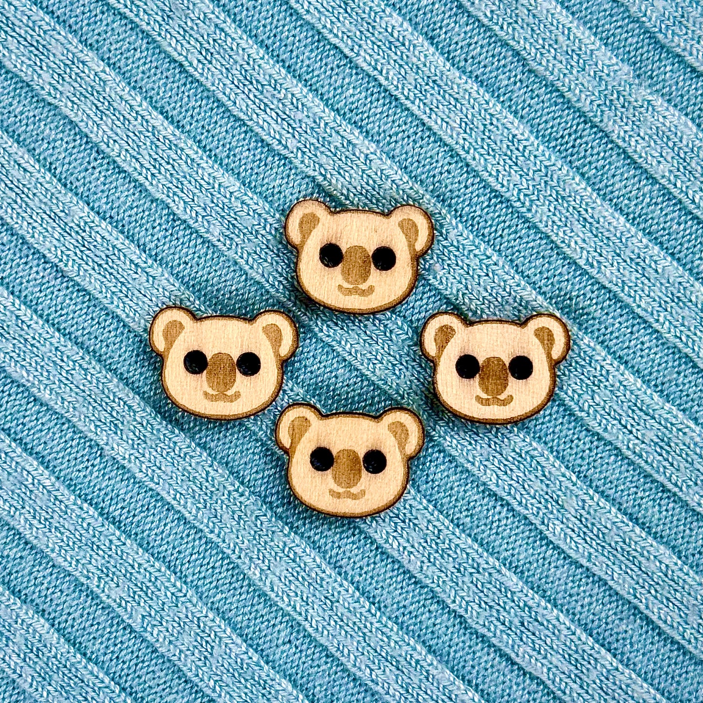 Wooden Koala Buttons