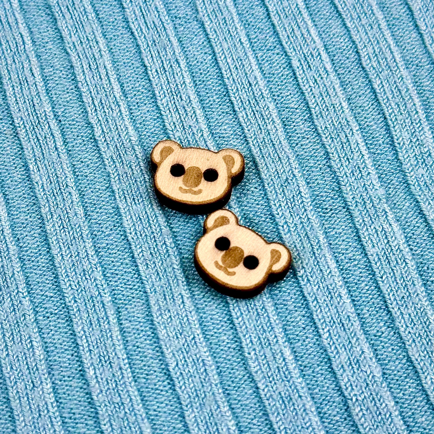 Wooden Koala Buttons