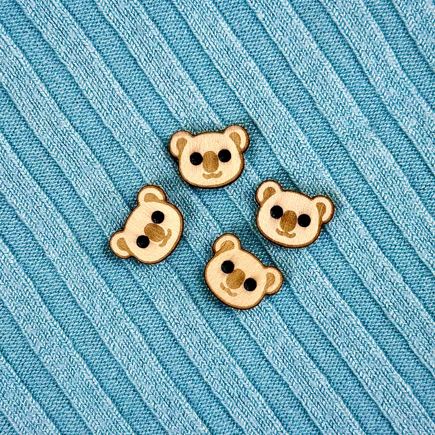 Wooden Koala Buttons