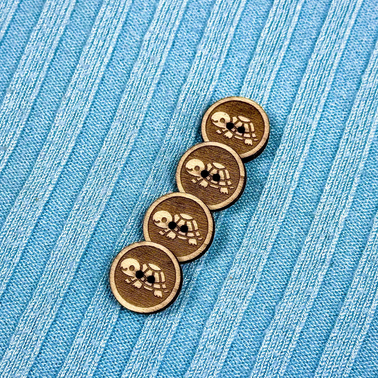 Round Turtle Buttons